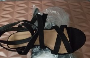 Ashley Stewart block heel